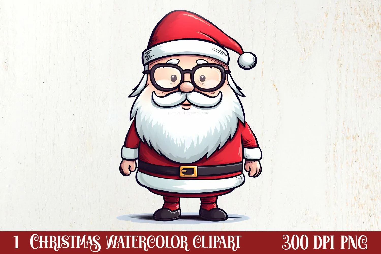 Christmas Doodle Sublimation Clipart, Christmas Clipart product image 1