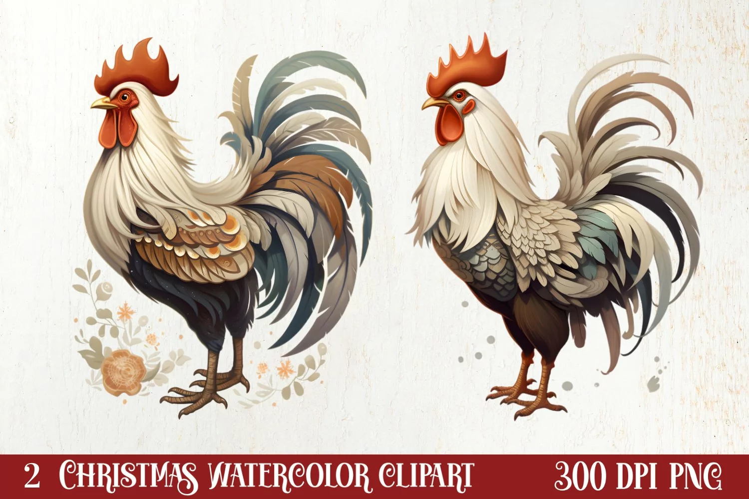 Christmas Farm Clipart, Christmas Clipart product image 1