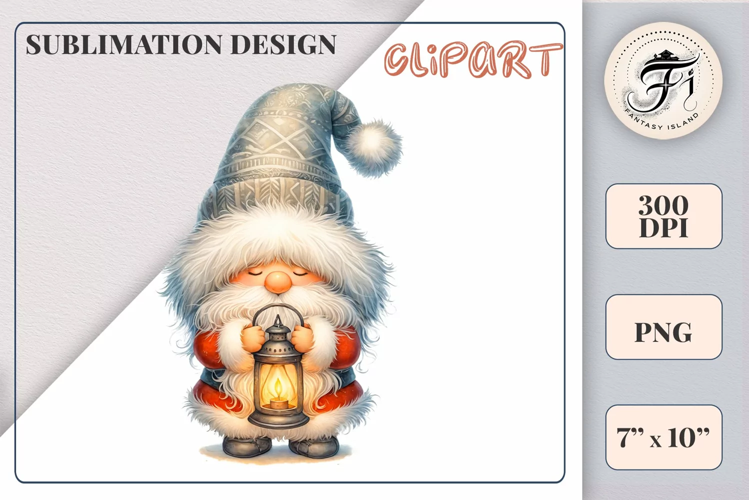 Add holiday magic to your winter projects with this Christmas gnome watercolor clipart! High-resolution PNG with transparent background, perfect for cards, decor, and scrapbooking.