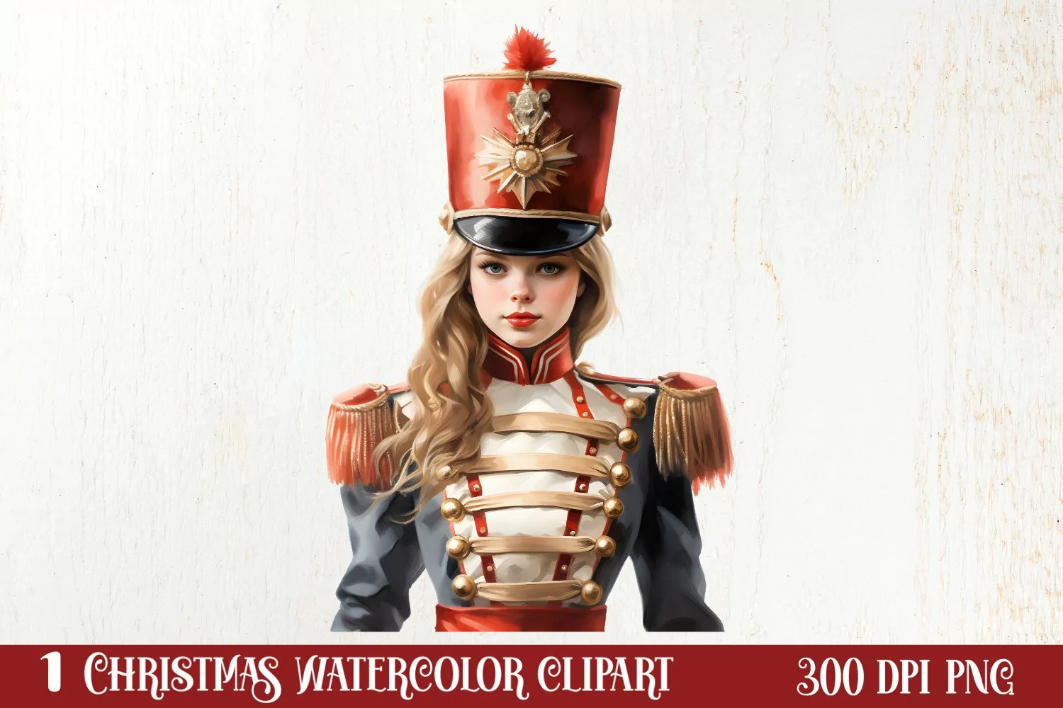 Christmas Nutcracker Sublimation Clipart, Christmas PNG product image 1