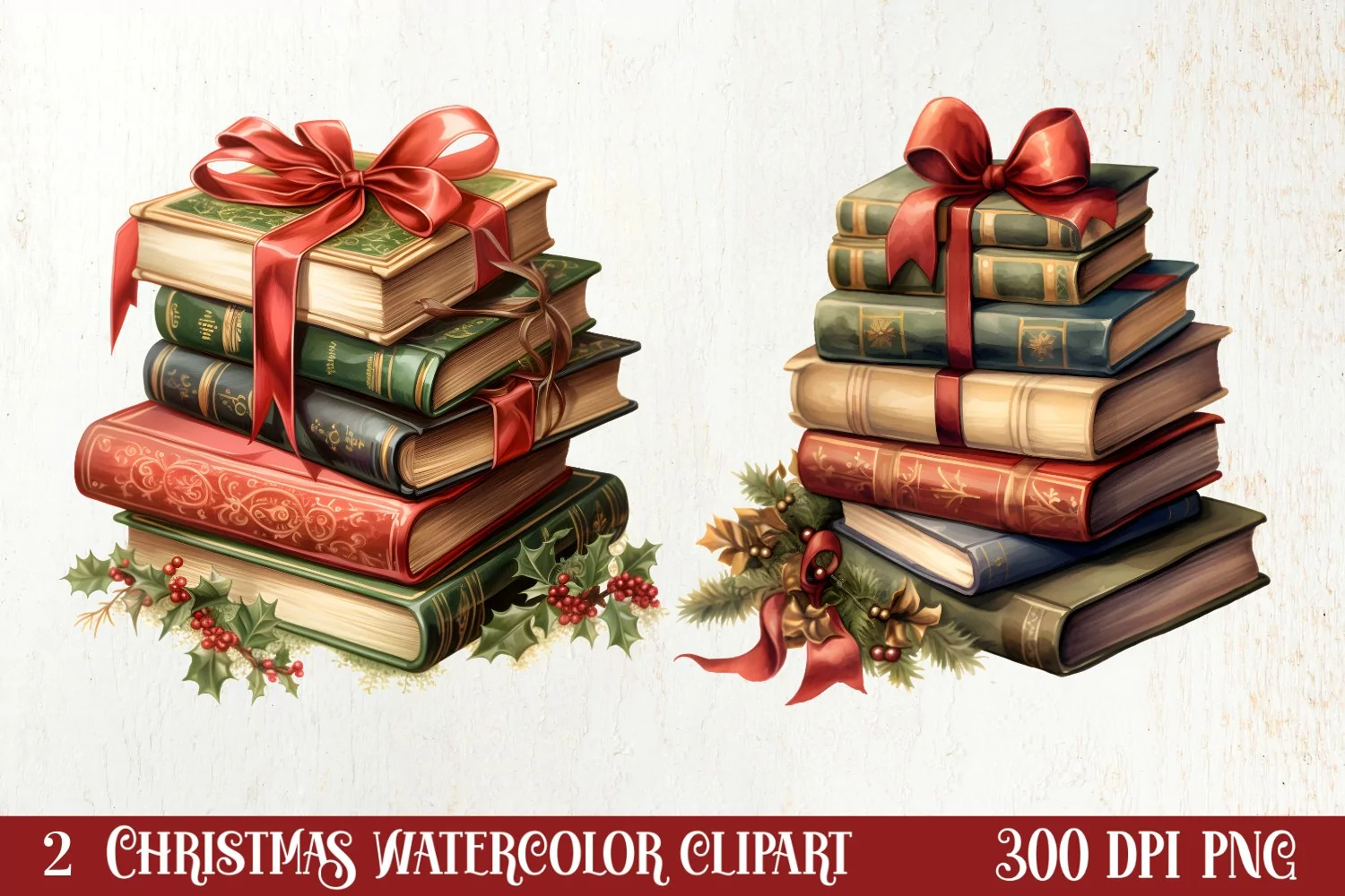 Christmas Reading Sublimation, Christmas Clipart product image 1