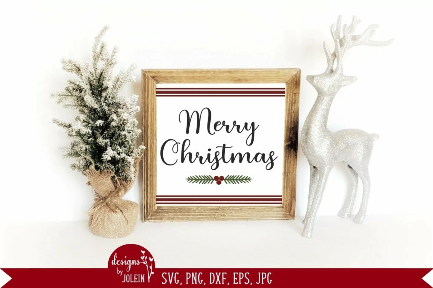 Merry Christmas, Pine, Berries, Christmas Designs product image 1