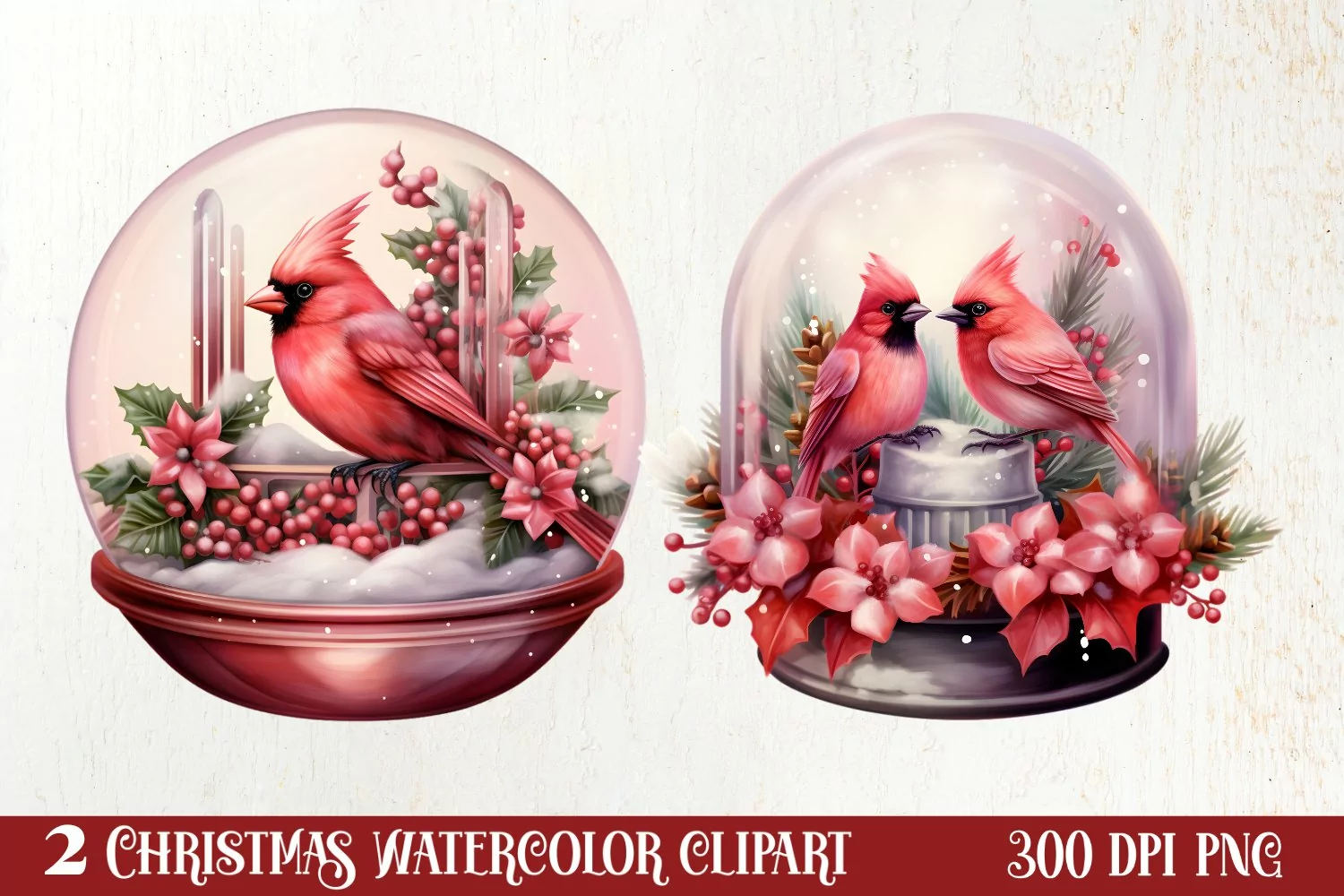 Christmas In Snow Globe Clipart Sublimation, Christmas SVG product image 1