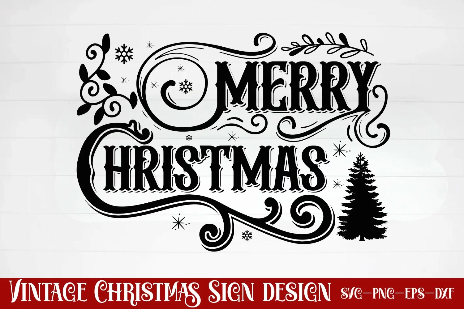 Merry christmas SVG product image 1
