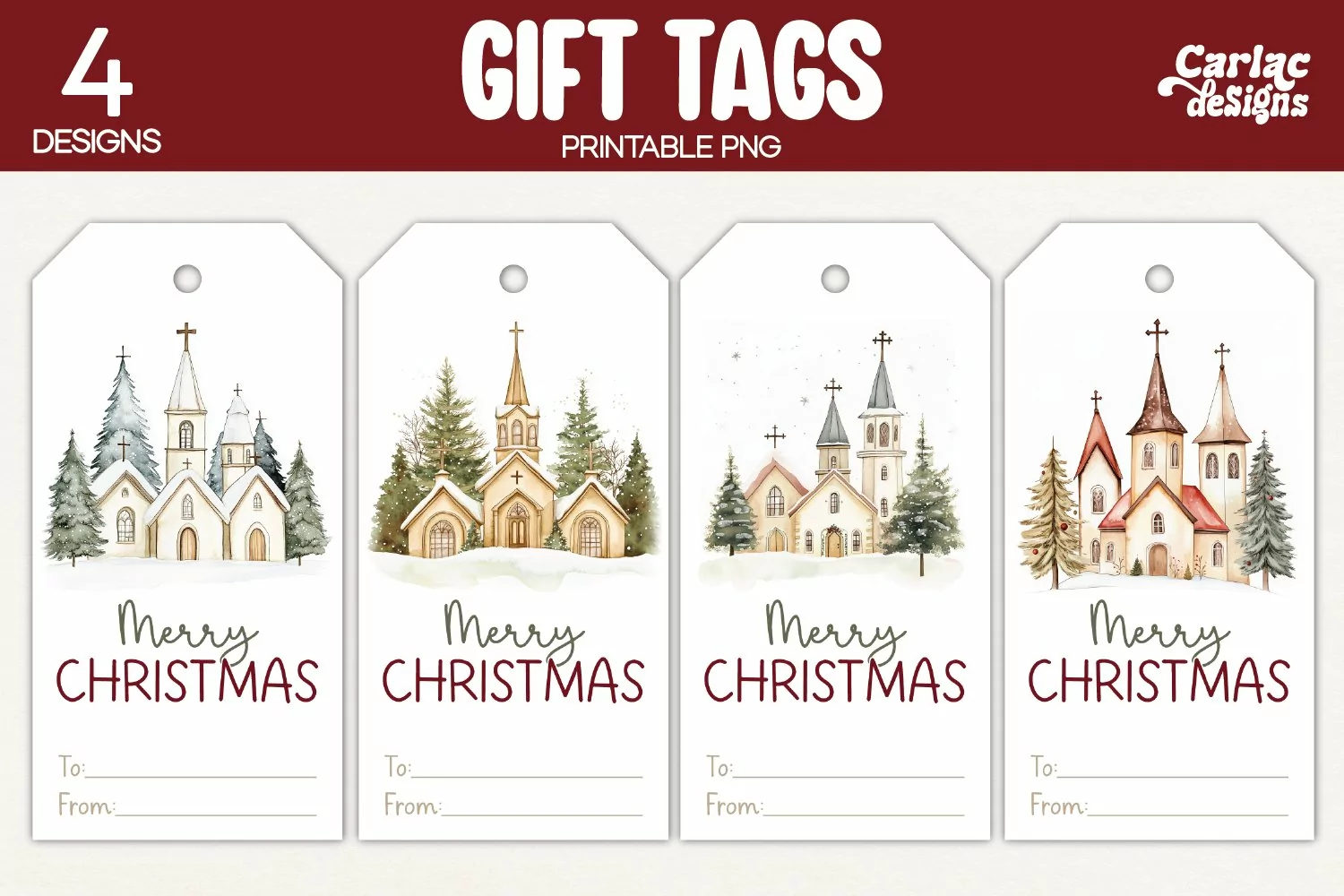 church gift tags