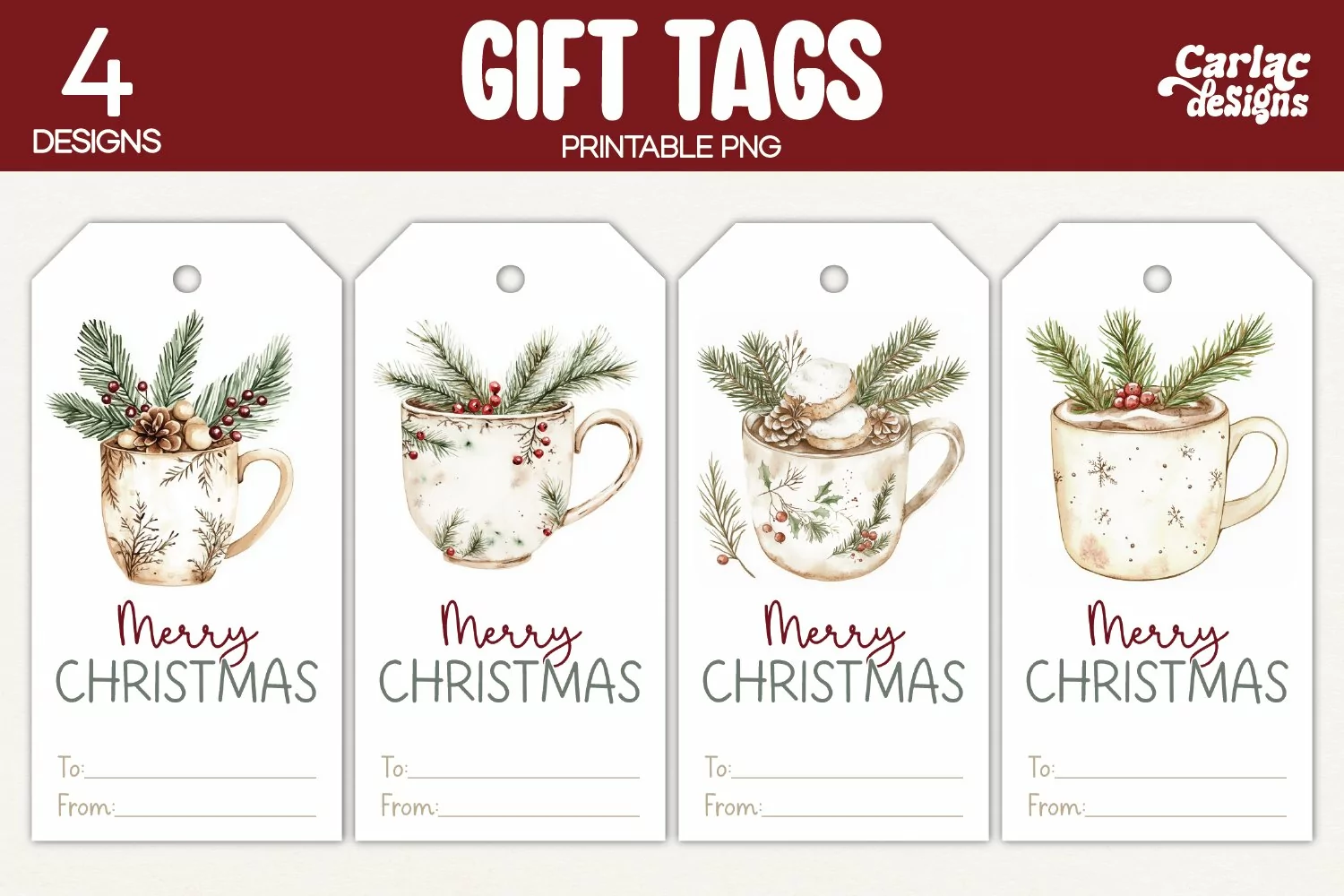 coffee gift tags