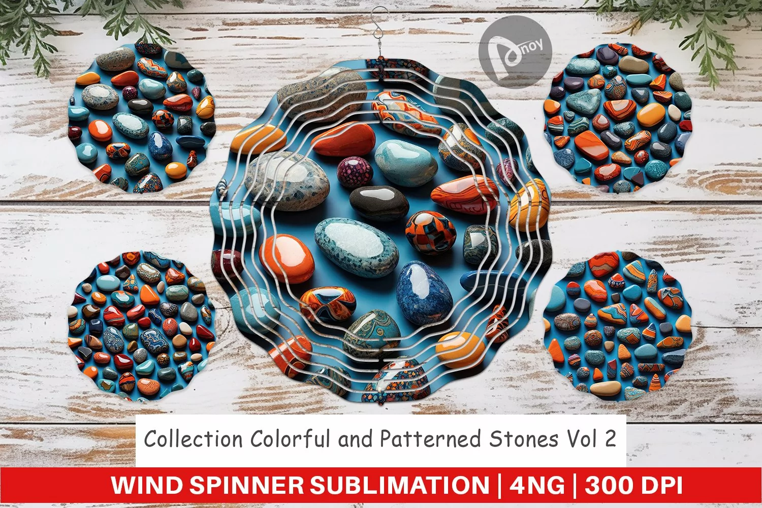 Wind Spinner Collection Pattern Stones product image 1
