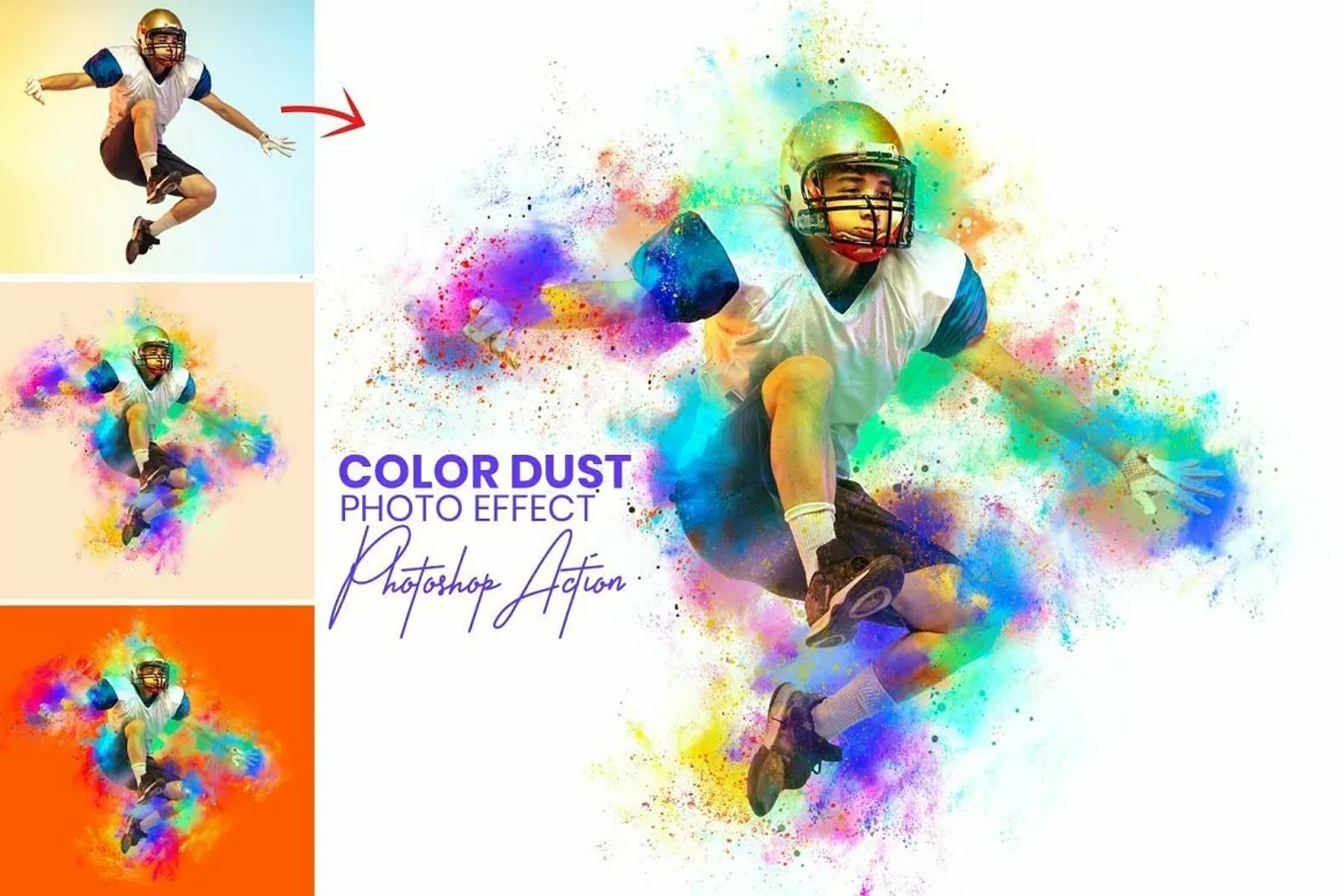 Color Dust Photoshop Actions product image 1