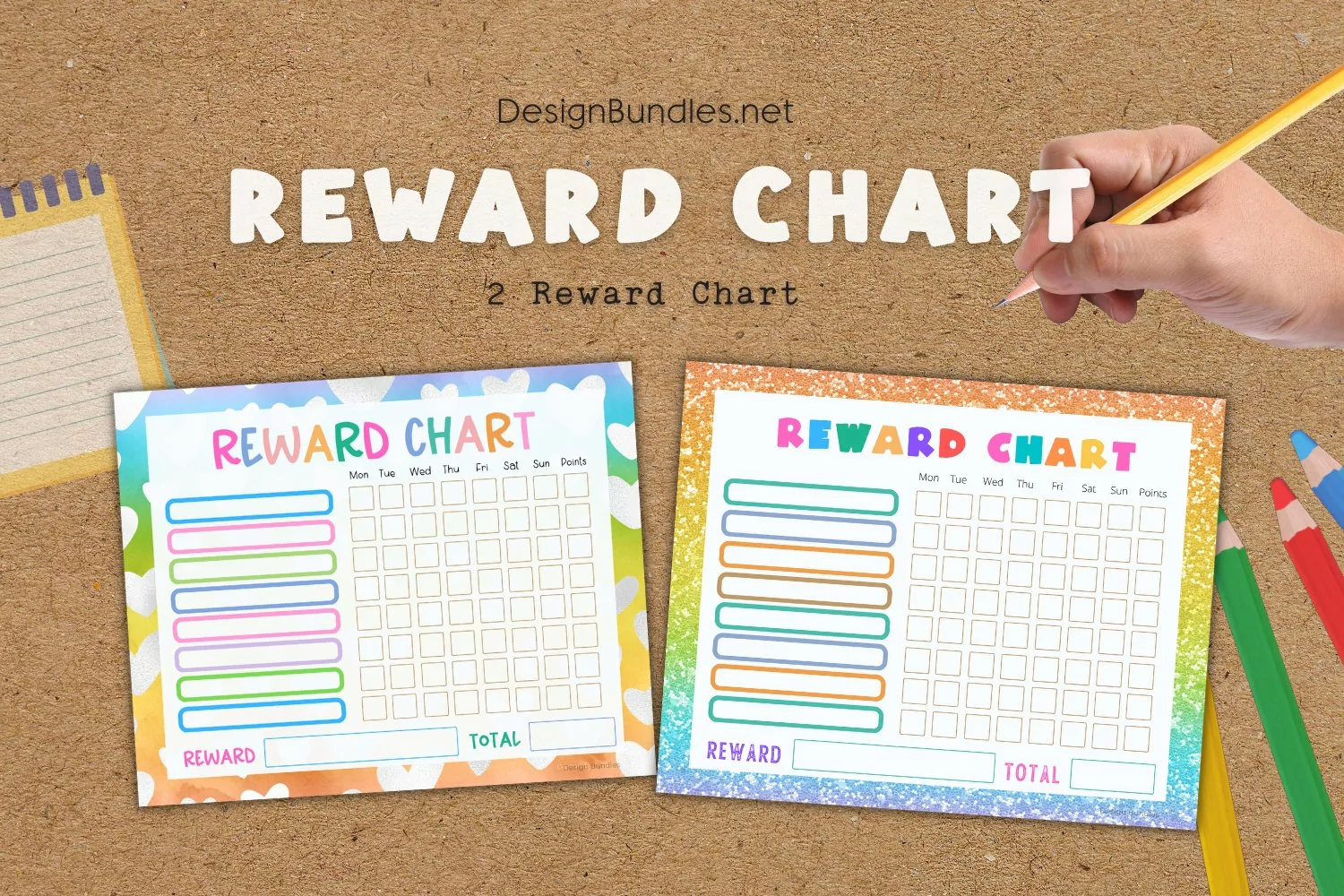 Colorful Reward Chart