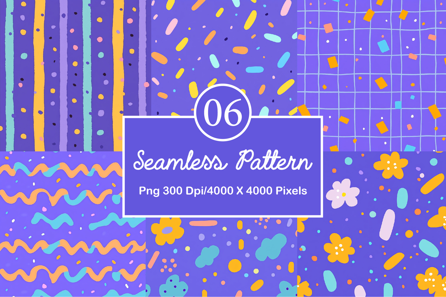 Colorful Seamless Pattern Background product image 1