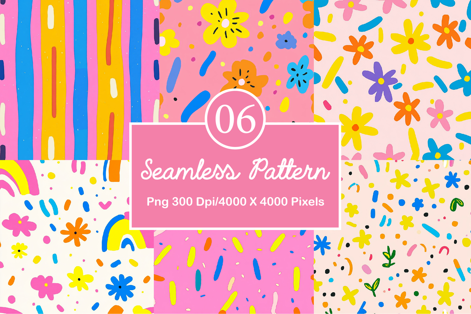 Colorful Summer Backgrounds product image 1