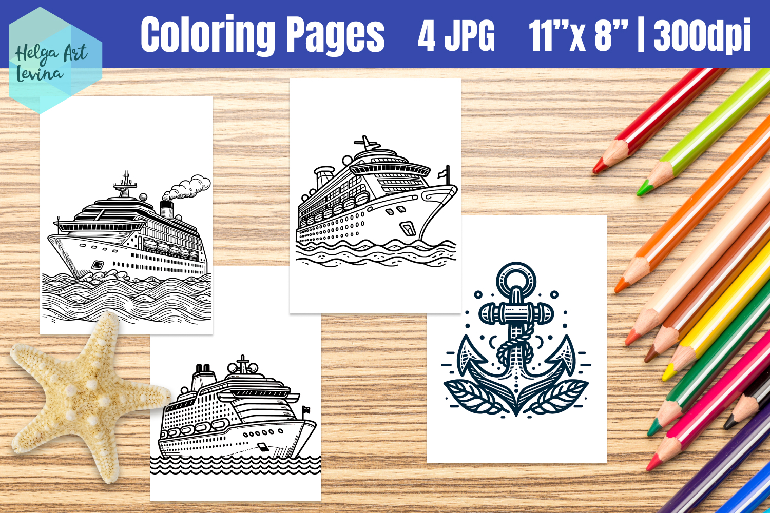 Coloring Page. Kids coloring books product image 1