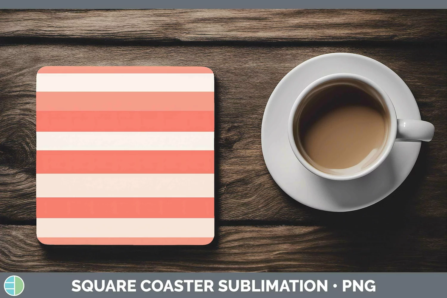 GorgeousColors Square Coaster design.