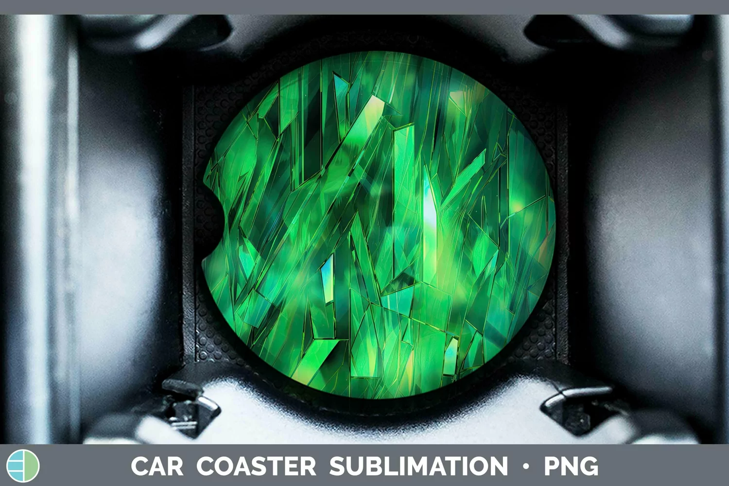 GorgeousColors Car Coaster design.