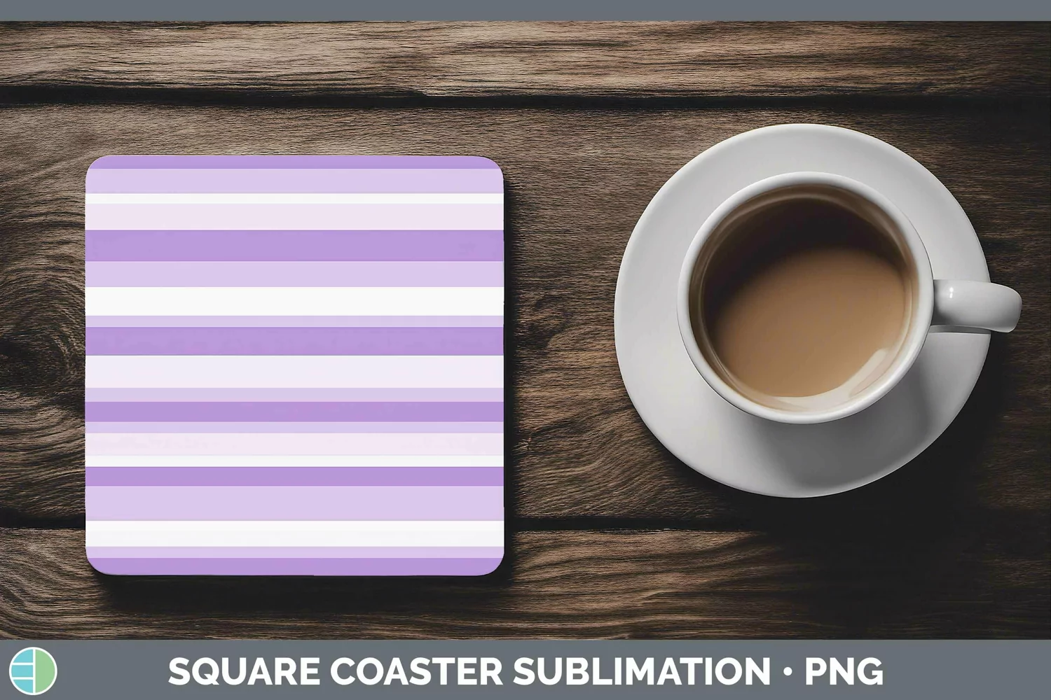 GorgeousColors Square Coaster design.