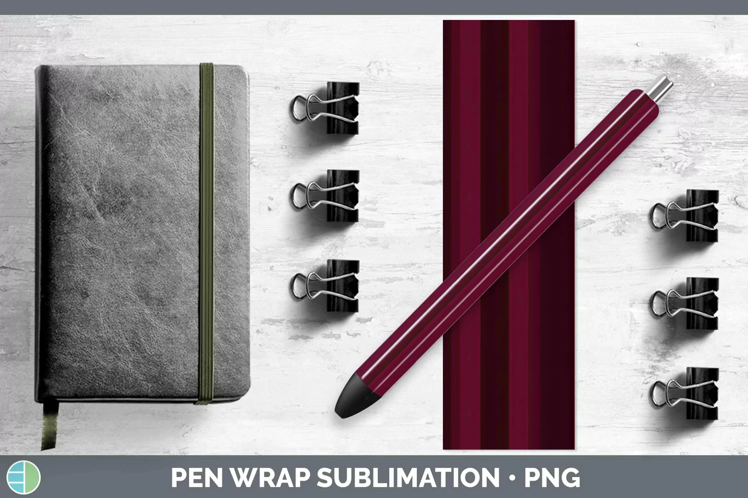 GorgeousColors Pen Wrap design.