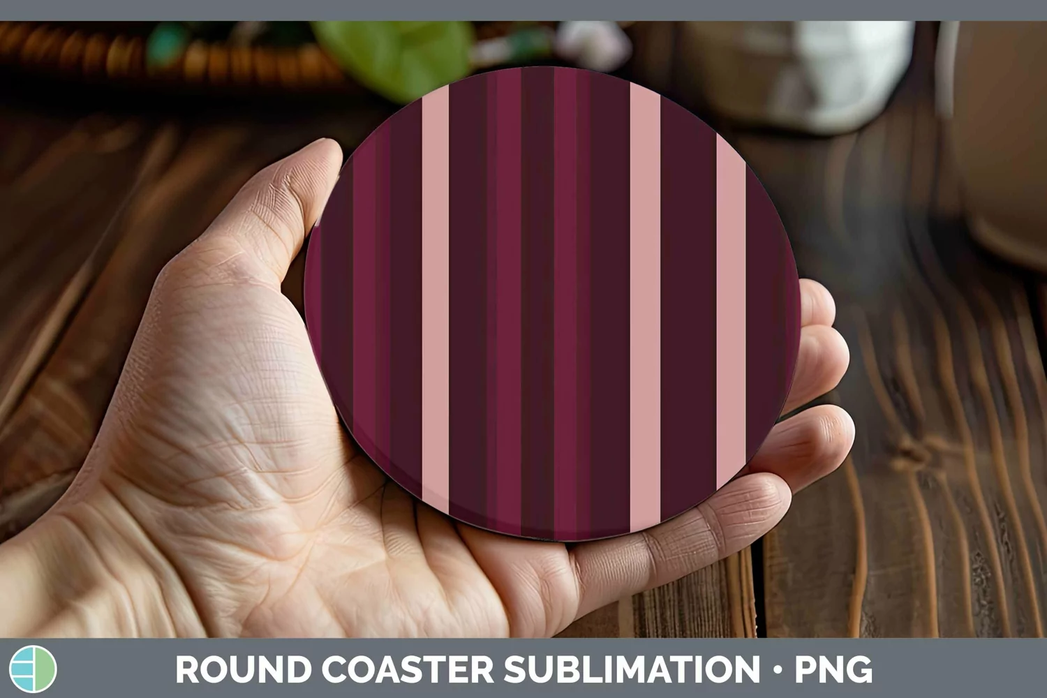 GorgeousColors Round Coaster design.