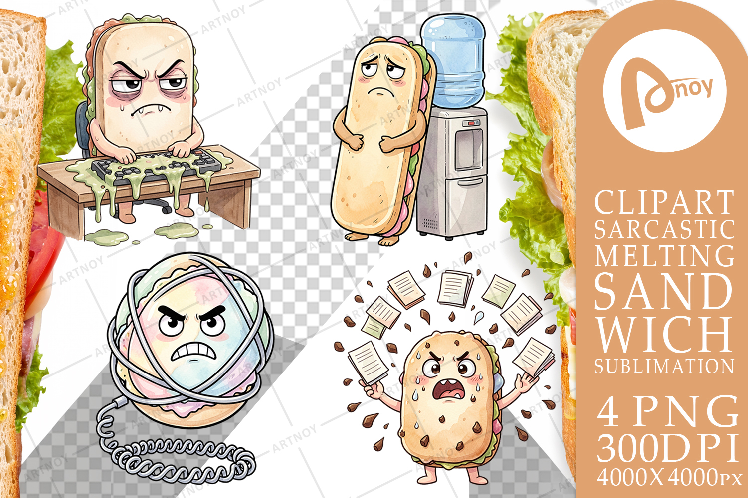 Corporate Meltdown Sublimation product image 1