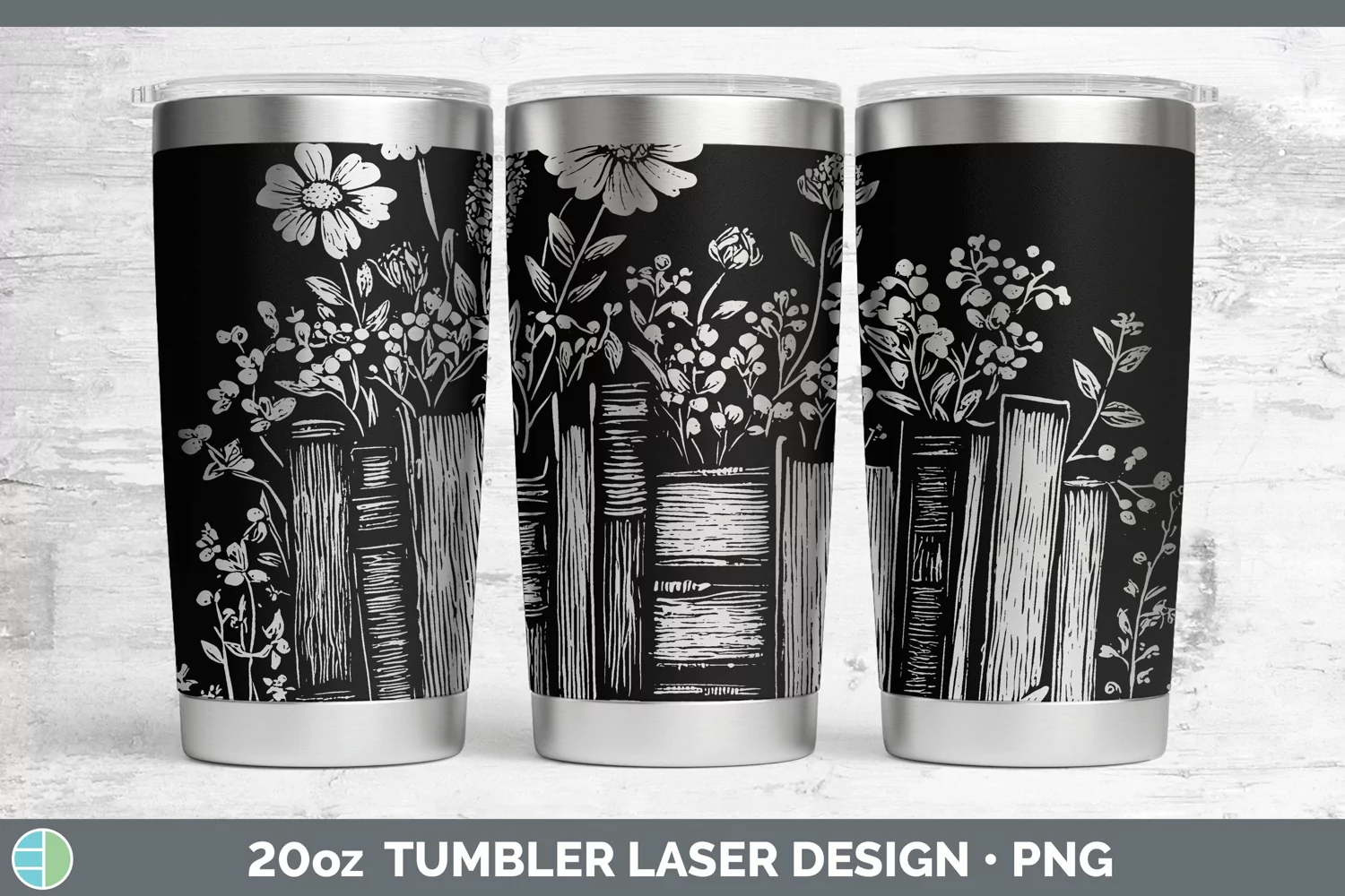GorgeousCottage Laser 20oz Tumbler design.