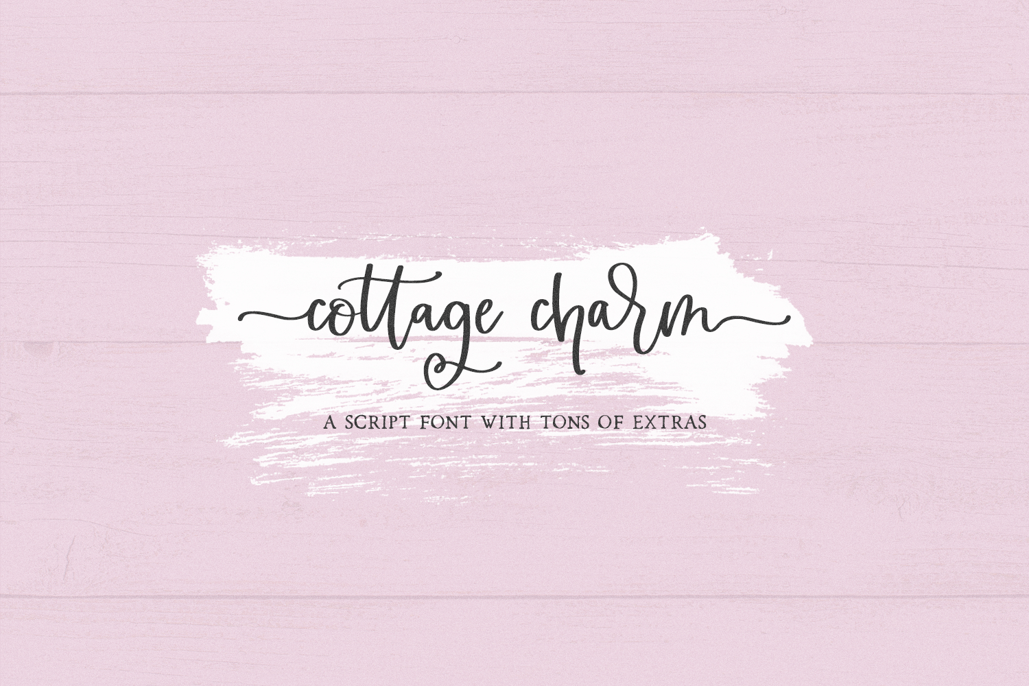 Cottage Charm Modern Calligraphy Font product image 1