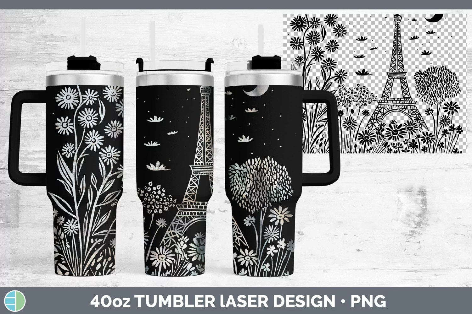 GorgeousCottage Laser 40oz Tumbler design.