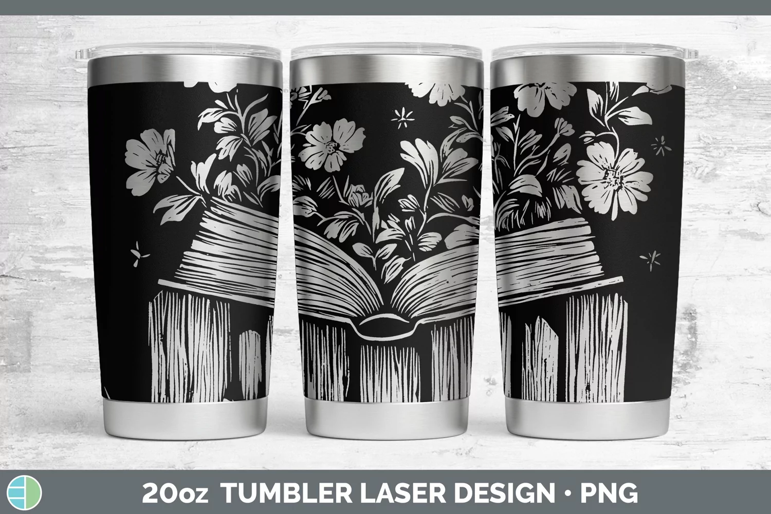 GorgeousCottage Laser 20oz Tumbler design.