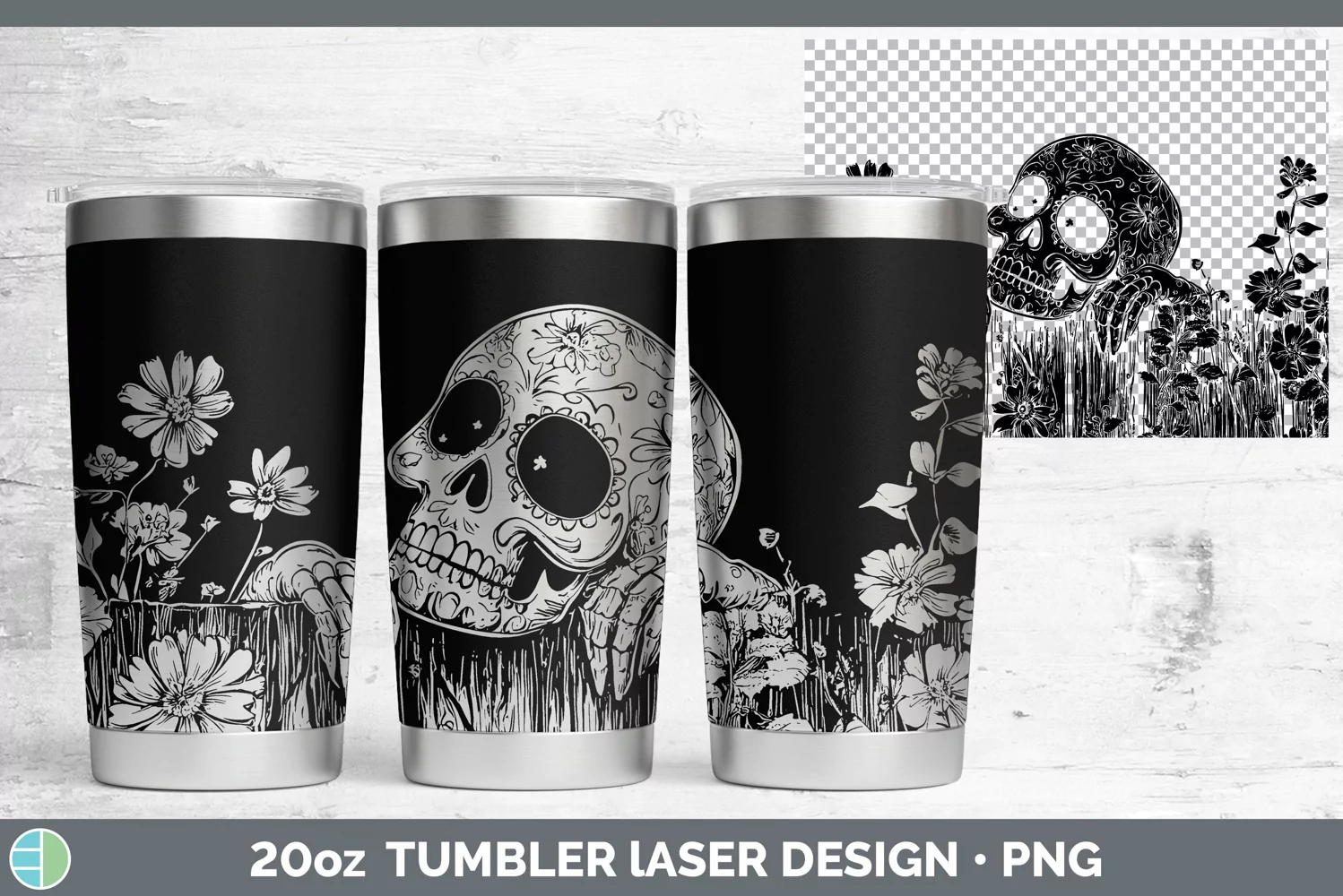 GorgeousCottage Laser 20oz Tumbler design.