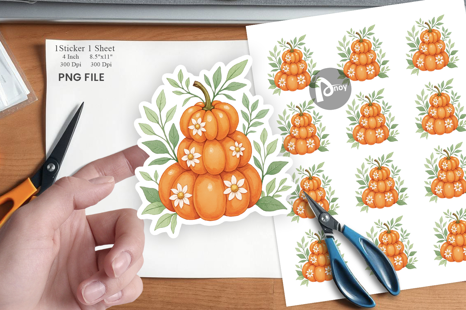 Cottagecore Halloween Sticker product image 1