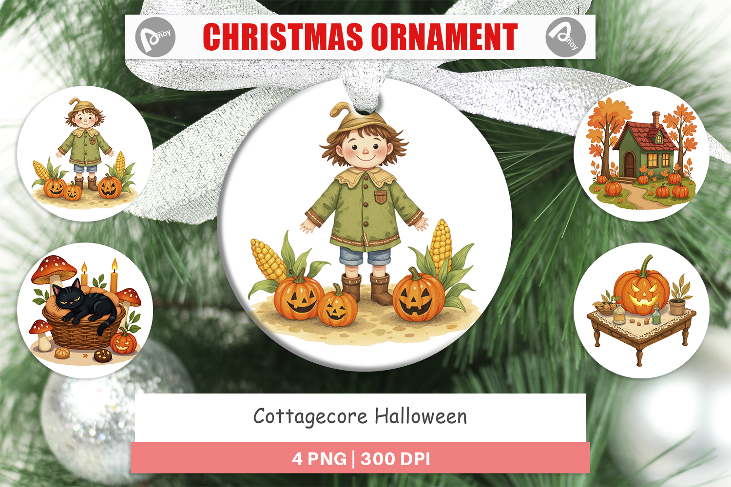 Ornament Cottagecore Halloween product image 1