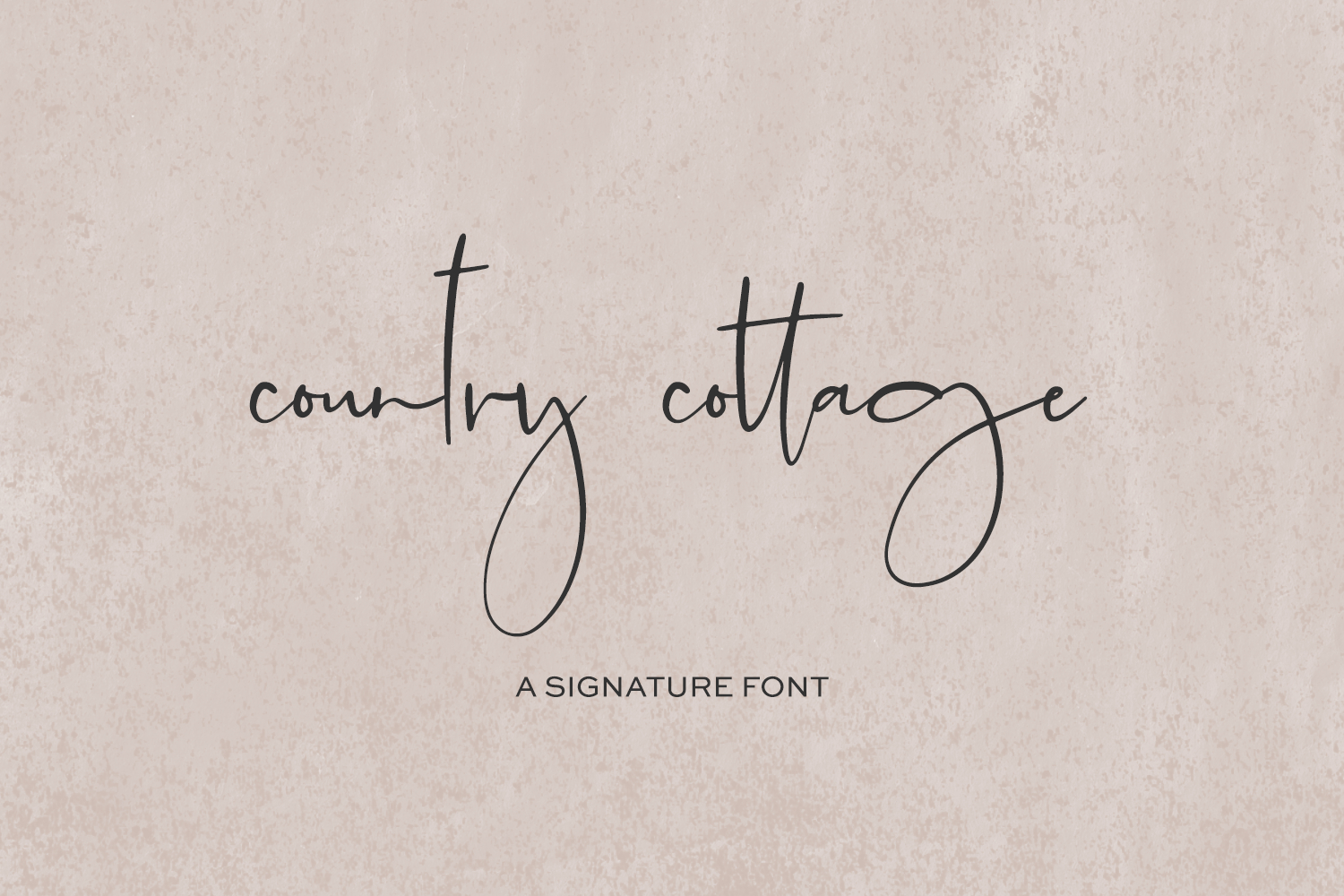 Country Cottage Script Font product image 1