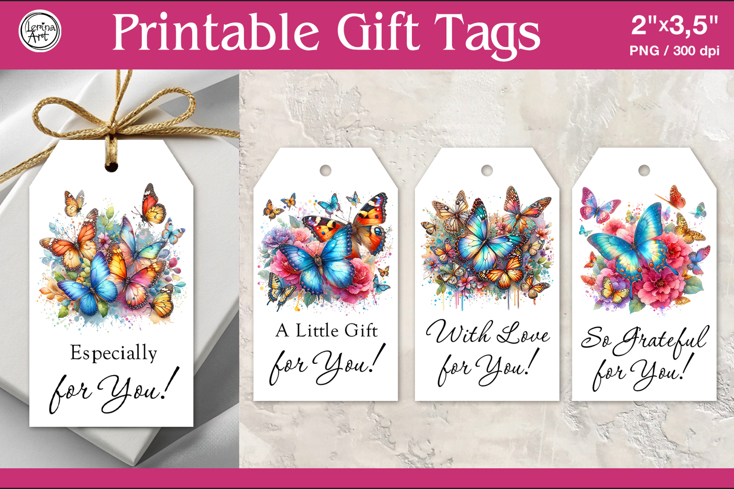 Gift Tags | PNG Sublimation product image 1