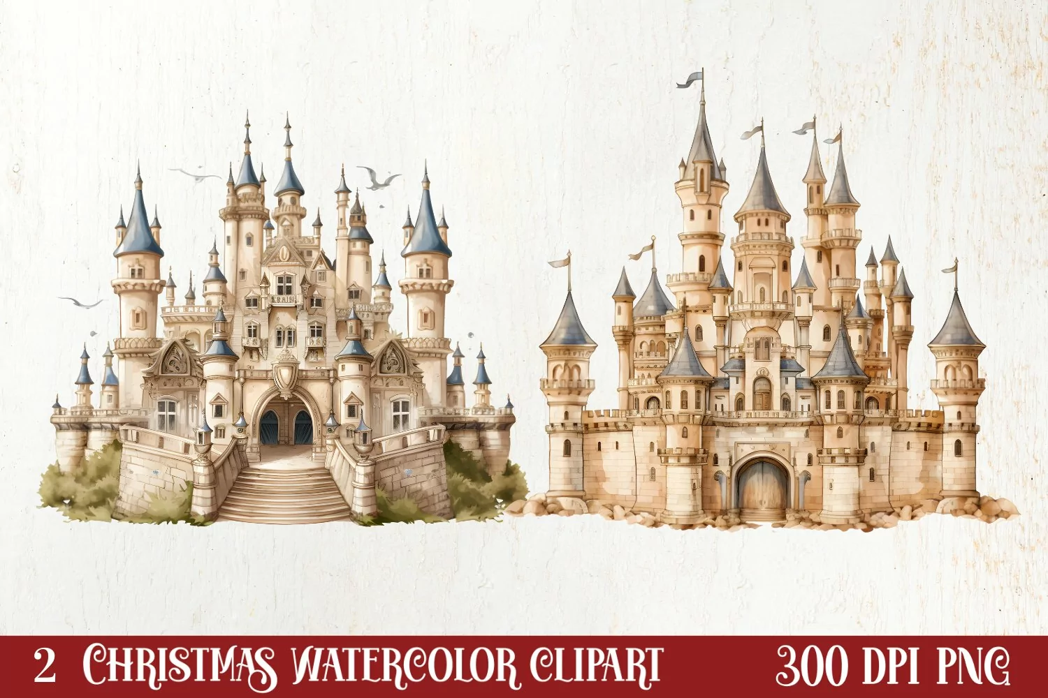Cozy Boho Christmas Sublimation Clipart, Christmas PNG product image 1