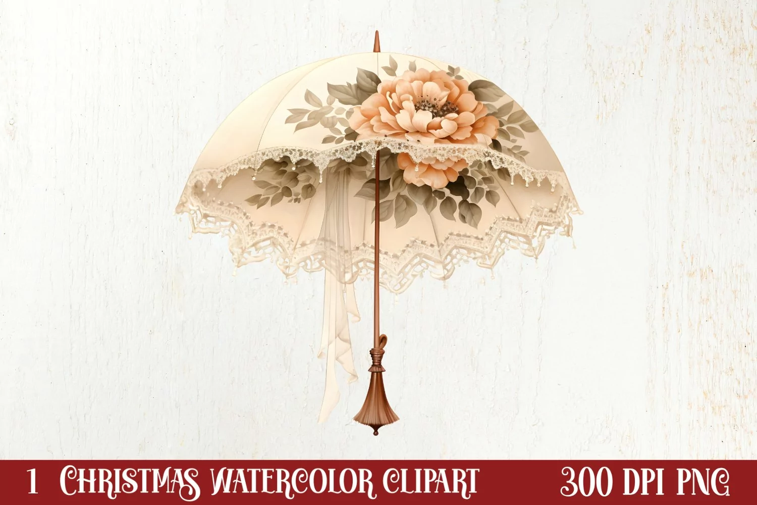 Cozy Boho Christmas Sublimation Clipart, Christmas PNG product image 1