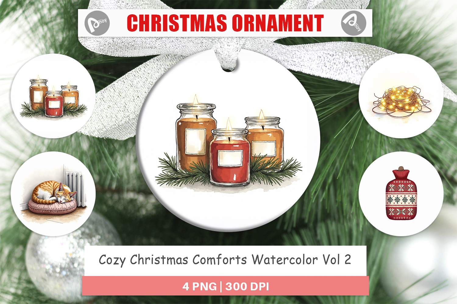 Cozy Christmas Comforts Ornament product image 1