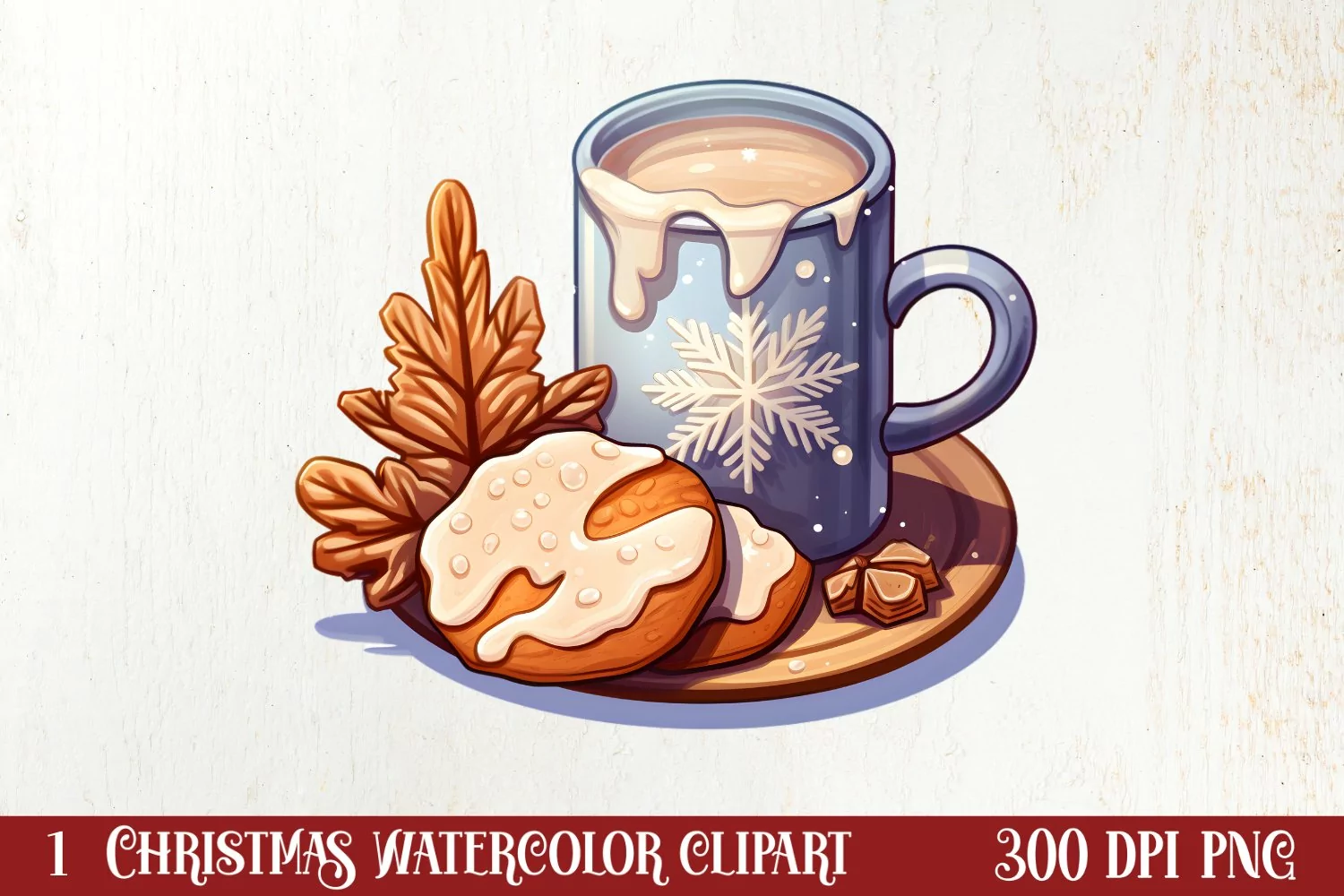 Cozy Christmas Sublimation, Christmas Clipart product image 1