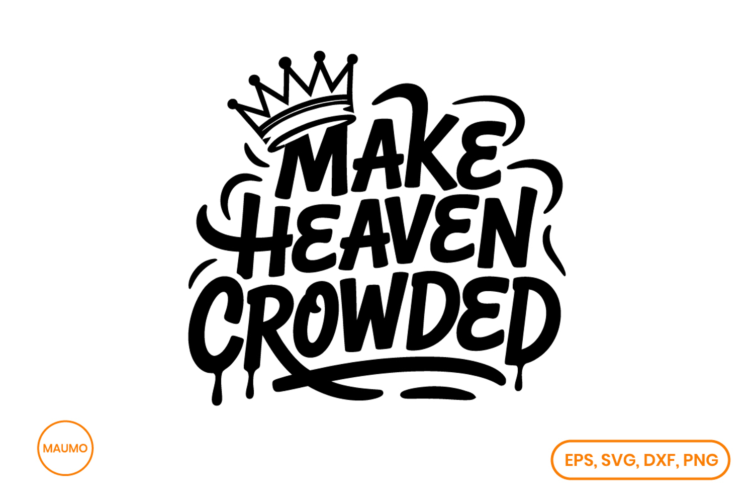 Heaven religious svg quote product image 1