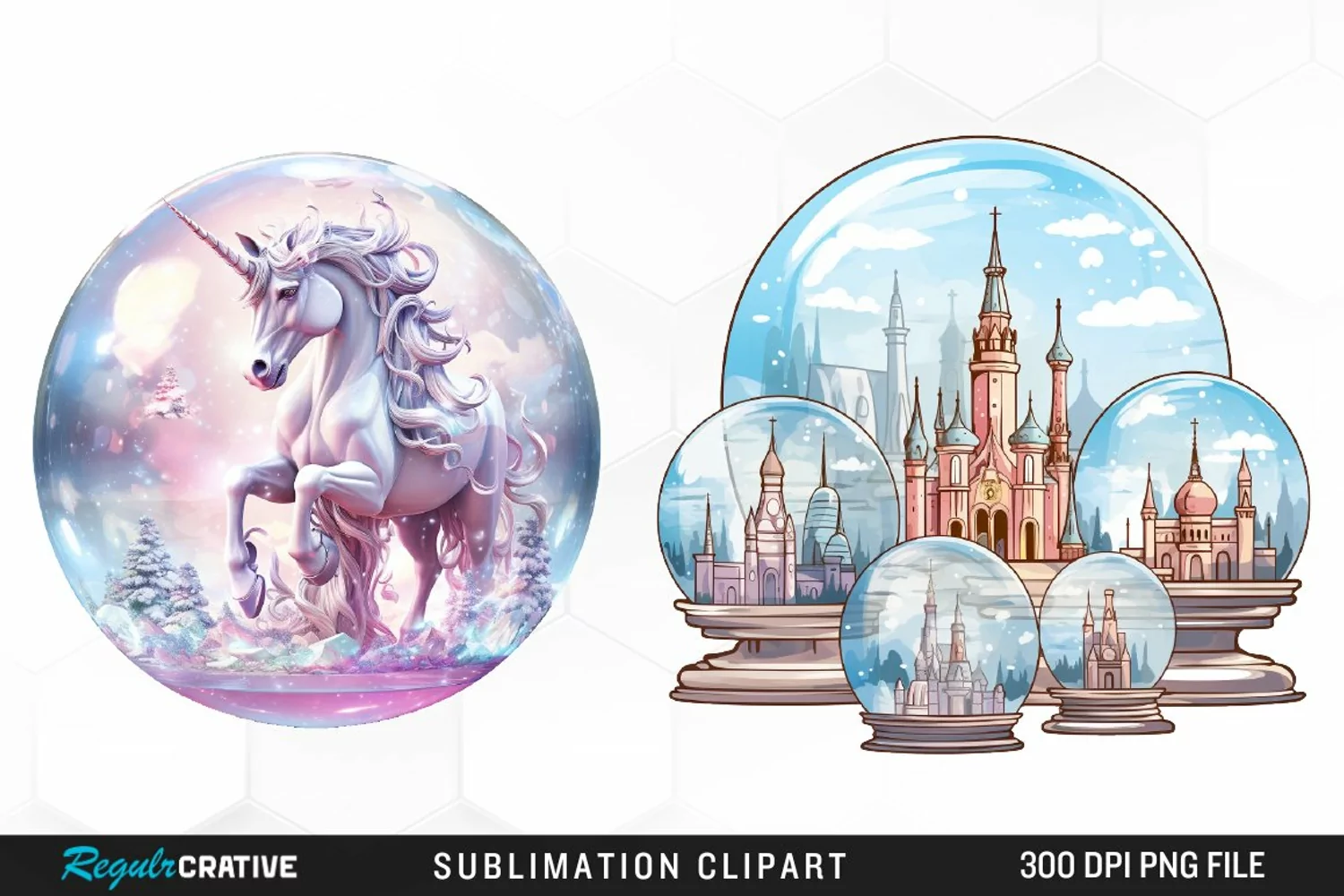 Crystal Balls Design Clipart product image 1