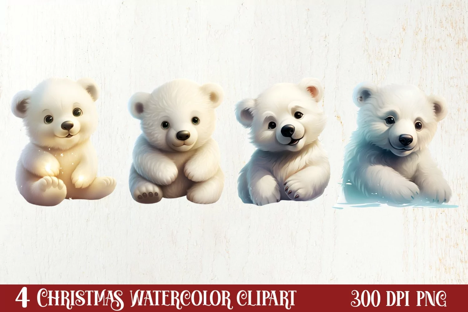 Cute Christmas Clipart Sublimation, Cute Christmas Clipart product image 1