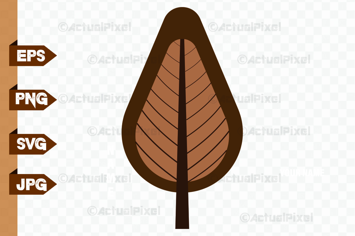 Cute Colorful Whimsical Tree Clip Art product image 1
