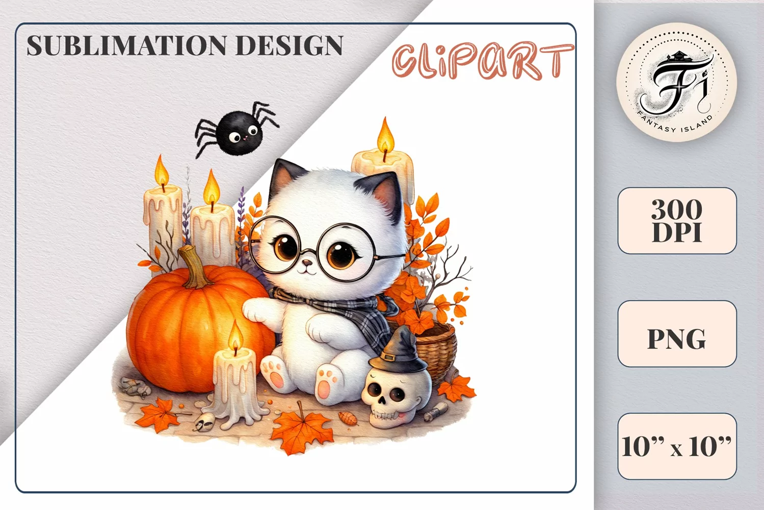 Add a touch of magic to your Halloween with our charming watercolor ghost clipart. Perfect for printing, decorations, cards, and other creative projects. Available for download in PNG format with a transparent background!