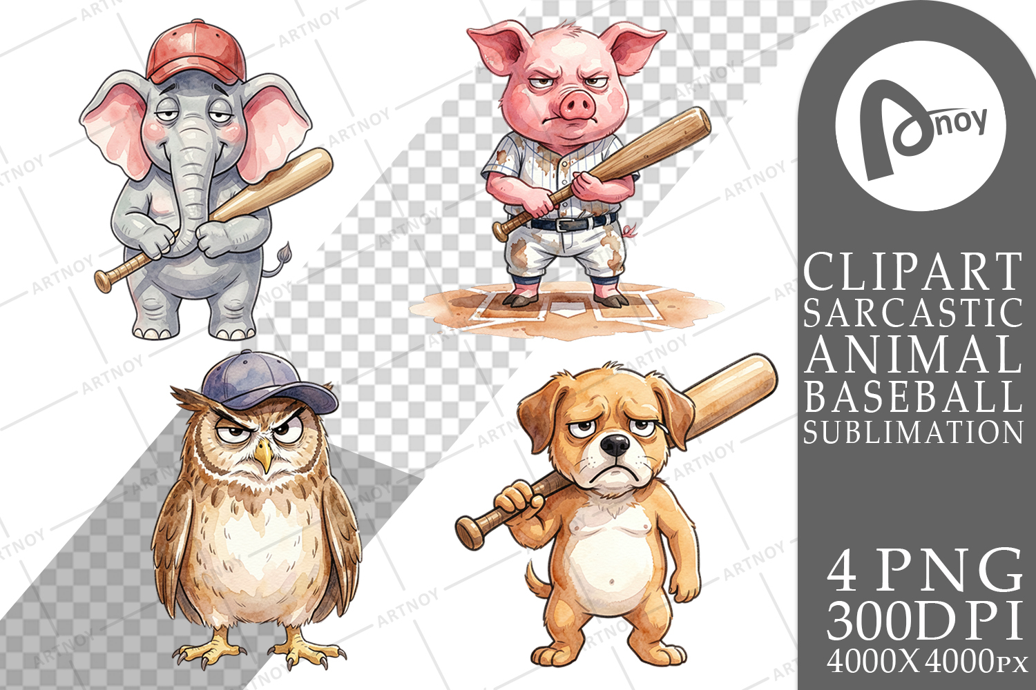 Cynical Animal Slugger Sublimation product image 1