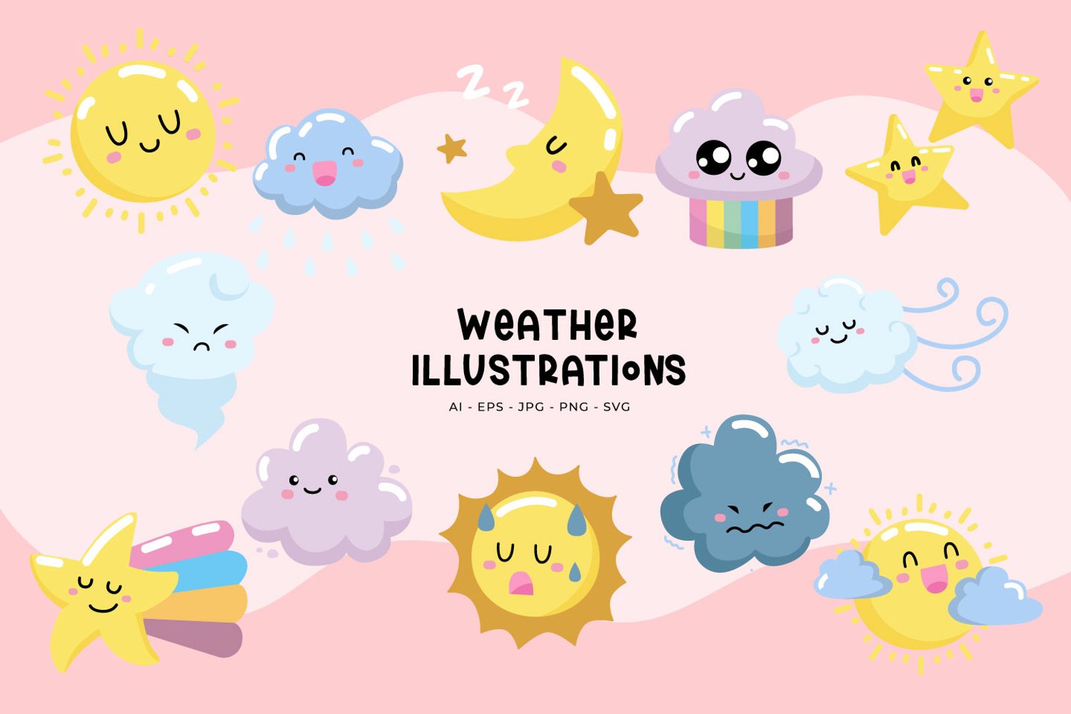 Weather illustrations