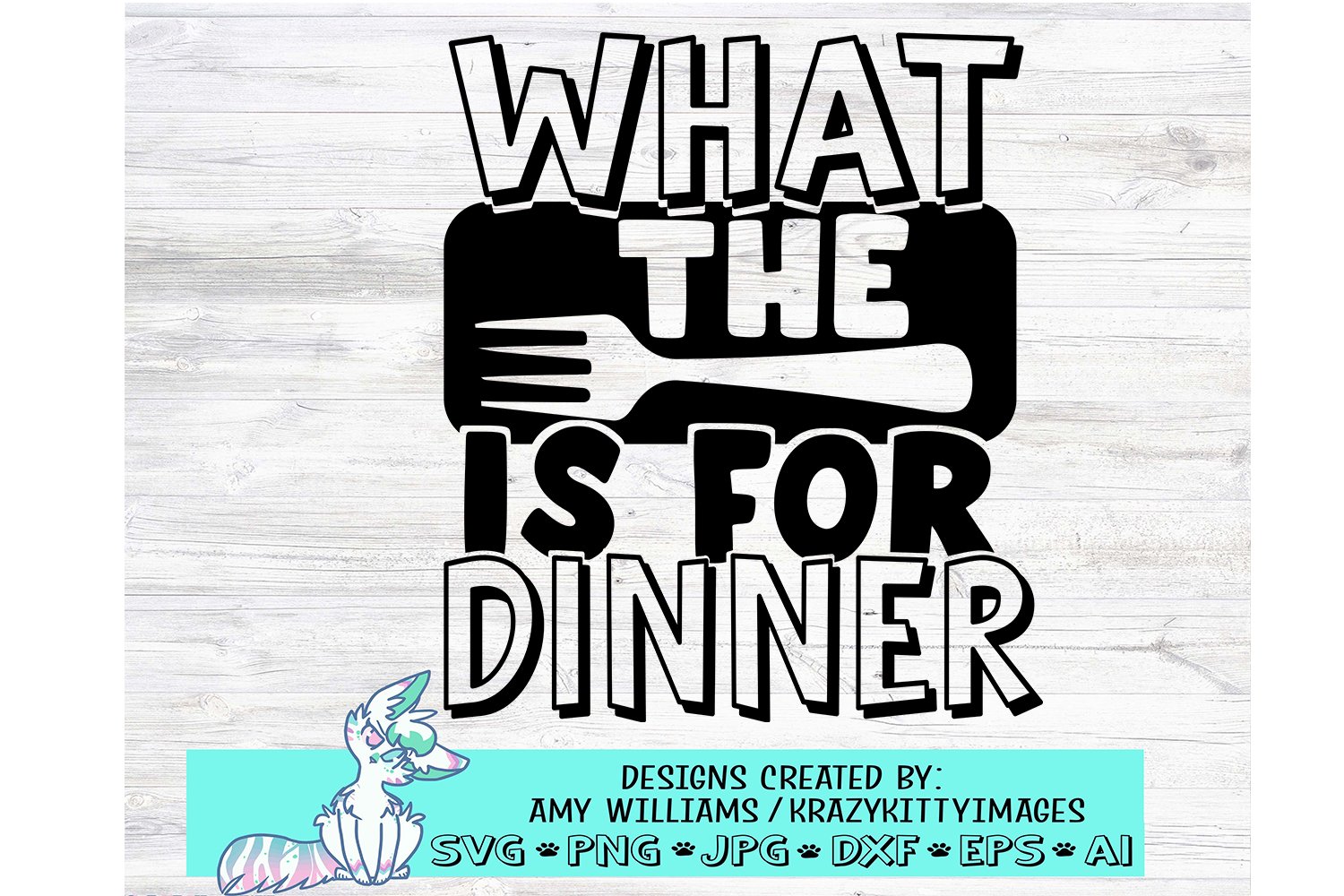 what the fork is for dinner svg, funny kitchen sayings, sign (1206212