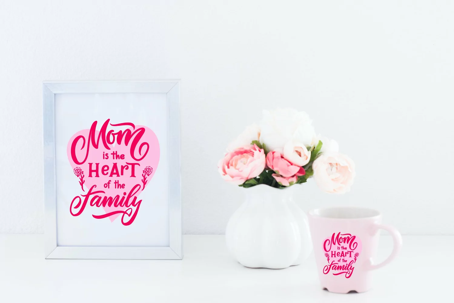 Mom quotes for Mothers day. Cut file. SVG, PNG product image 1