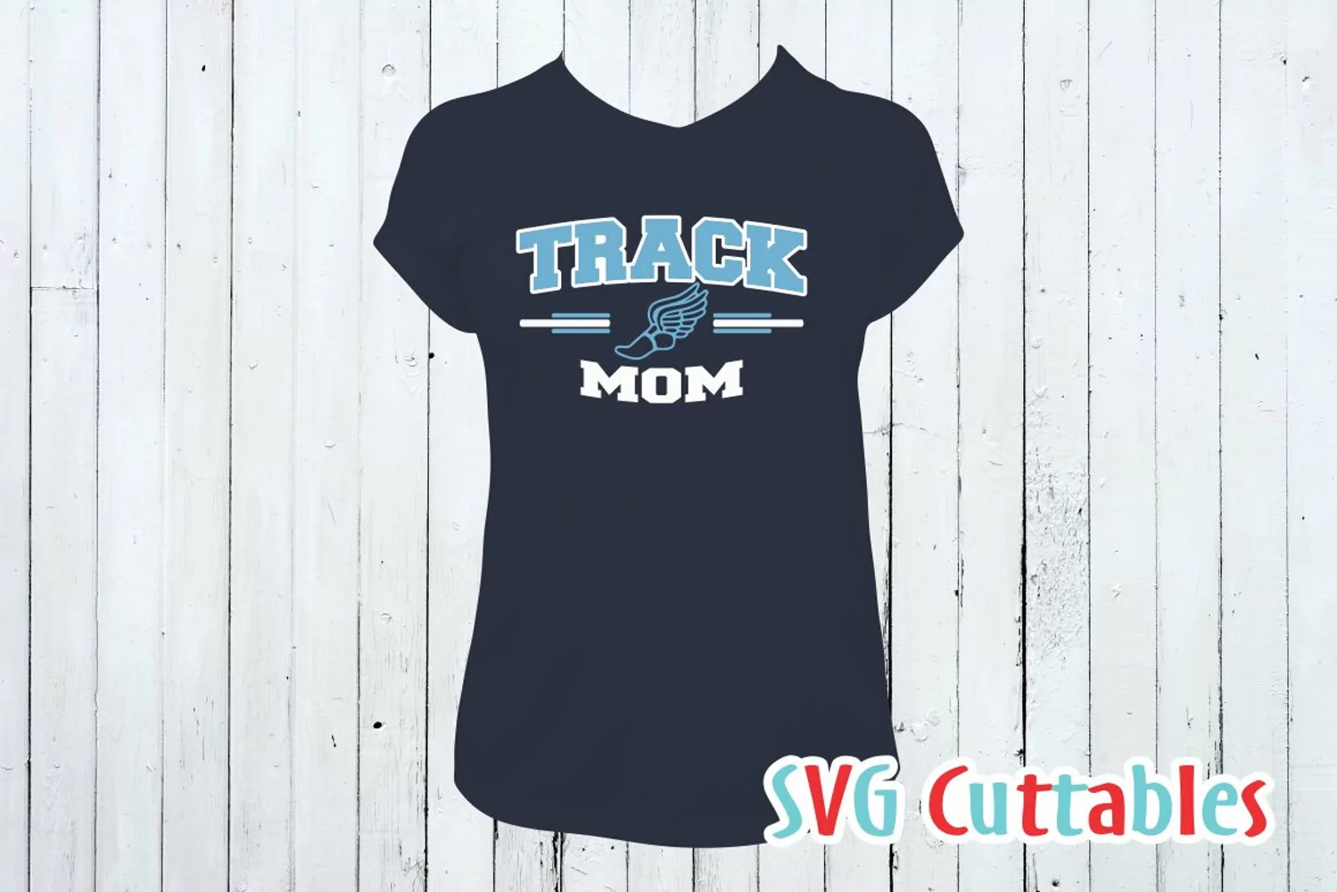Track SVG | Track Mom | Shirt Design product image 1