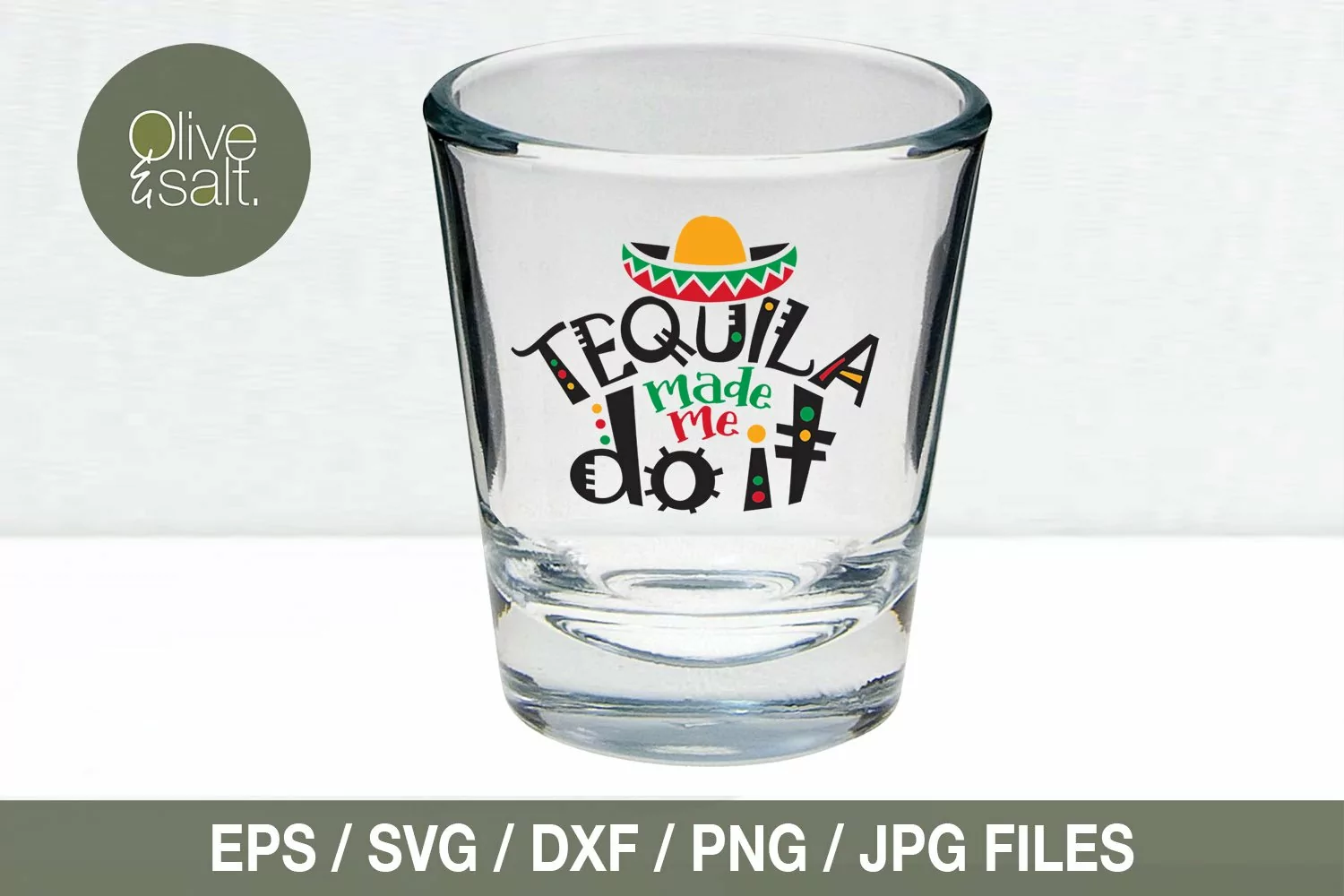 Tequila made me do it svg, Cinco de Mayo svg, drinking svg product image 1
