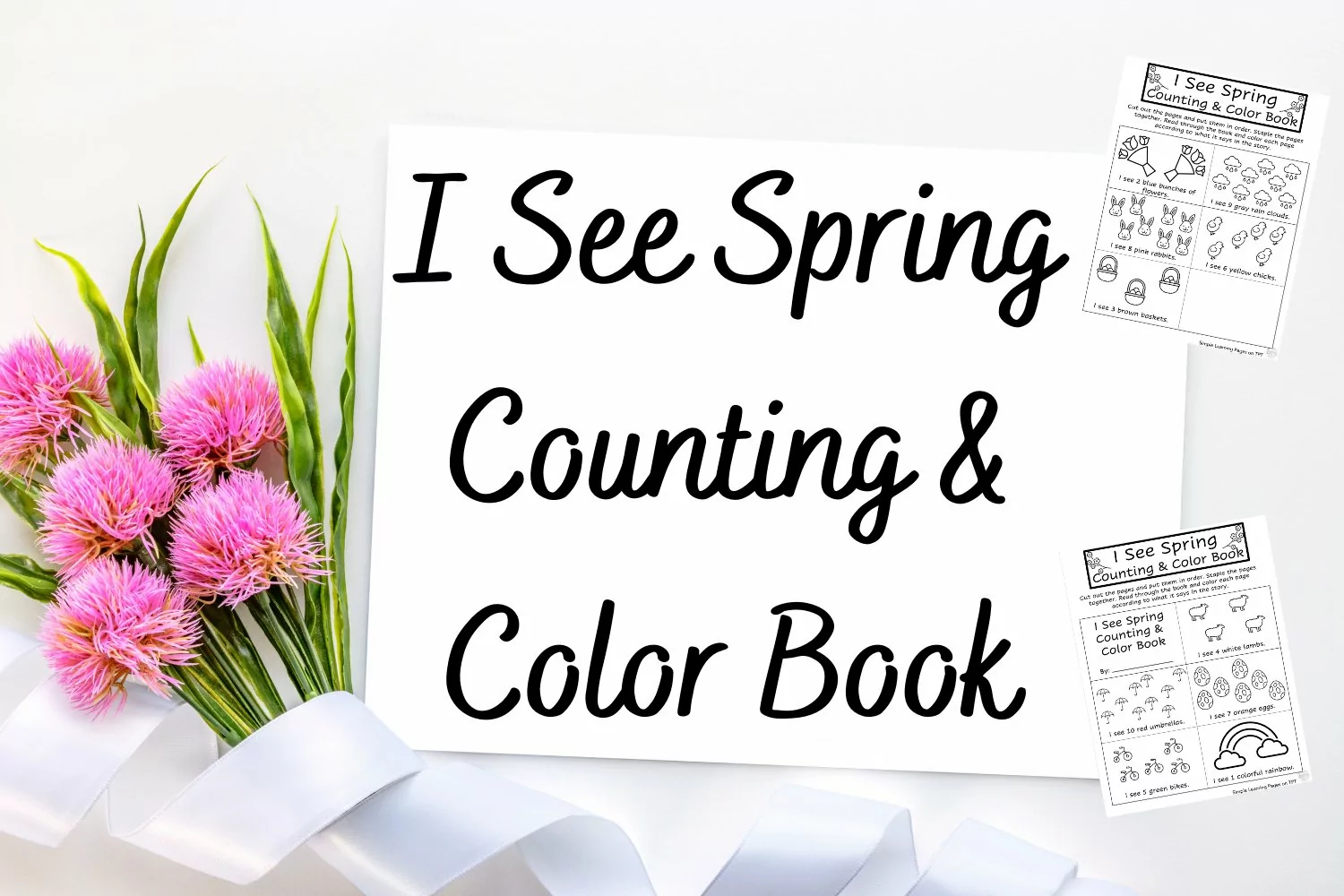 I See Spring Counting and Color Book product image 1
