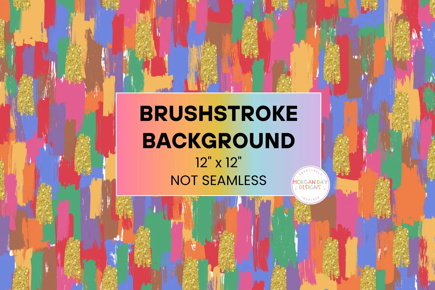 Colorful Brushstroke Background product image 1