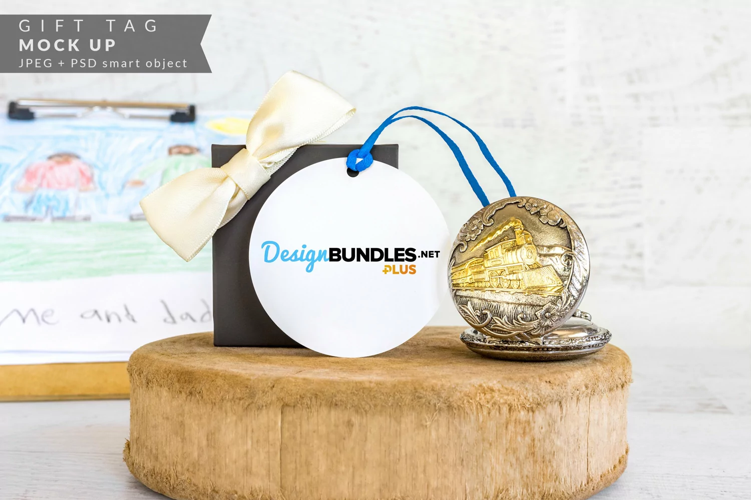 Father's Day Mock up | Gift Tag product image 1