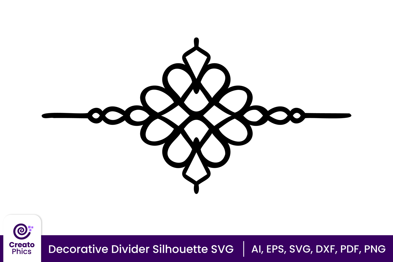 decorative-text divider-ornament svg-floral-elements-silhouette-clipart-arrow-border